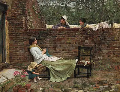 Gossip John William Waterhouse